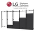 SEAMLESS Kitted Système de montage à plat dvLED pour les panneaux LED Direct View LG LSAA & LSAB Série