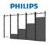 SEAMLESS Kitted Système de montage à plat dvLED Pour Les Panneaux LED Direct View Philips Série 27BDL
