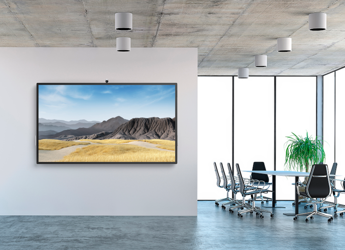 Support mural à plat pour les écrans Microsoft® Surface™ Hub 2S de 85”
